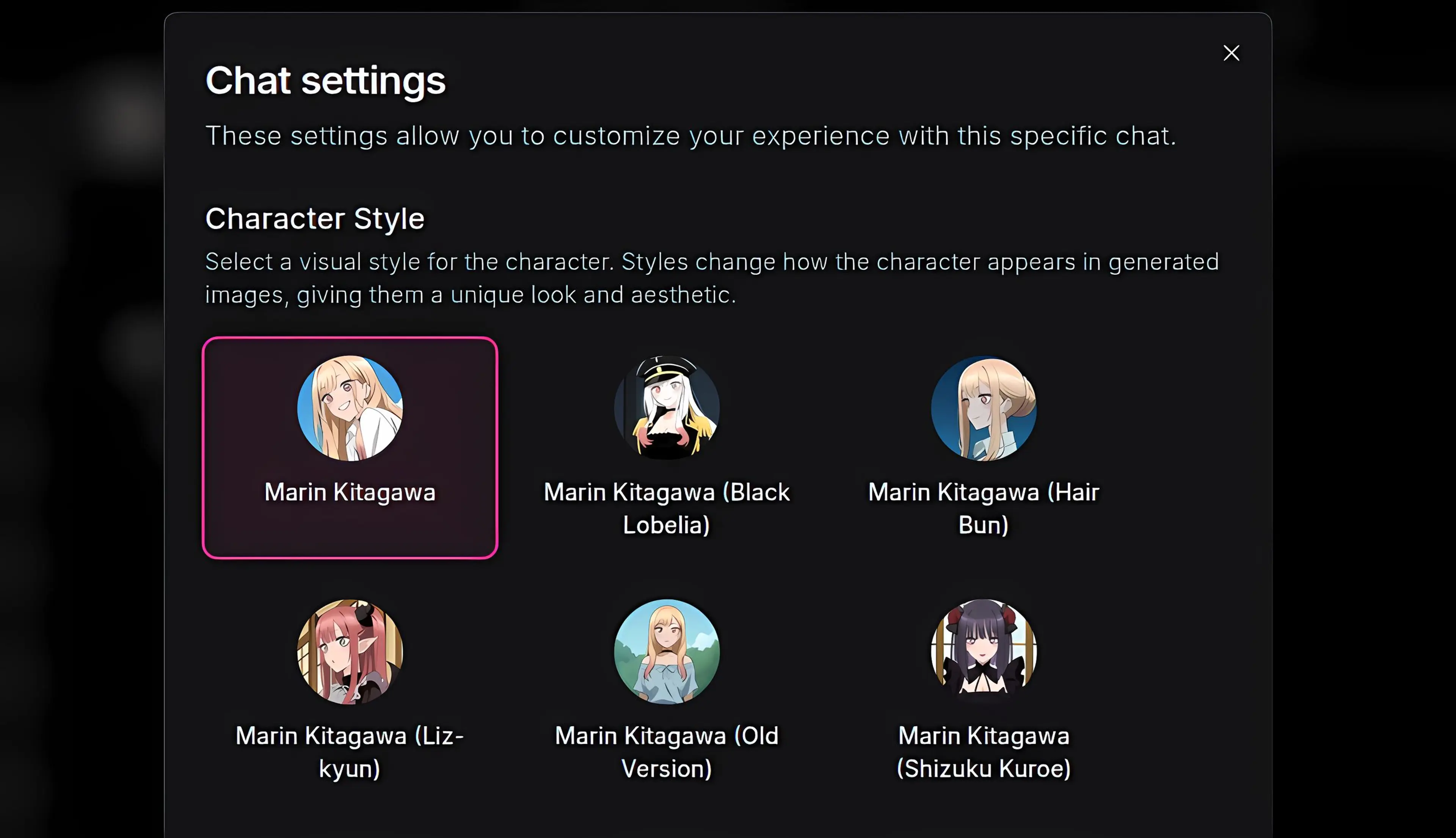 Chat Settings
